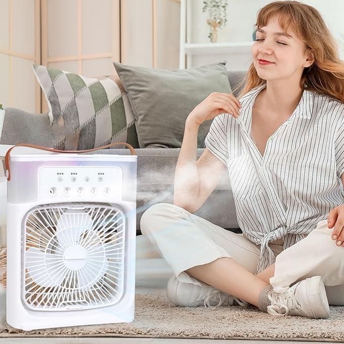 Portable mini cooler fan