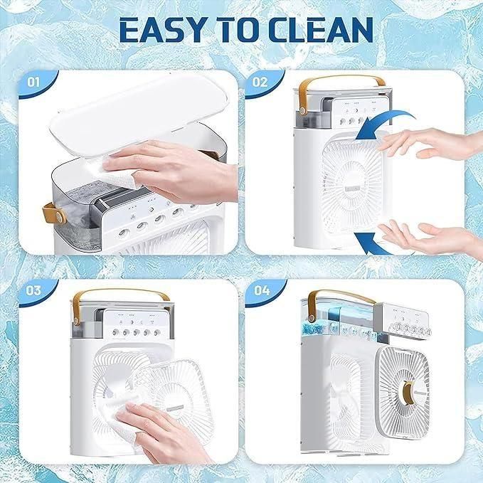 Portable mini cooler fan