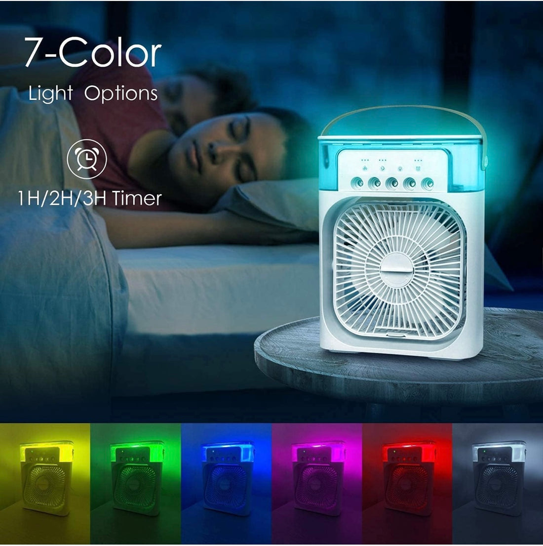 Portable mini cooler fan